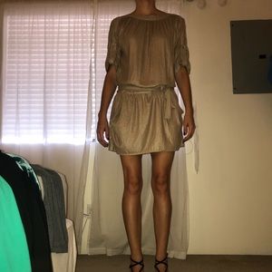 BCBG khaki dress size small